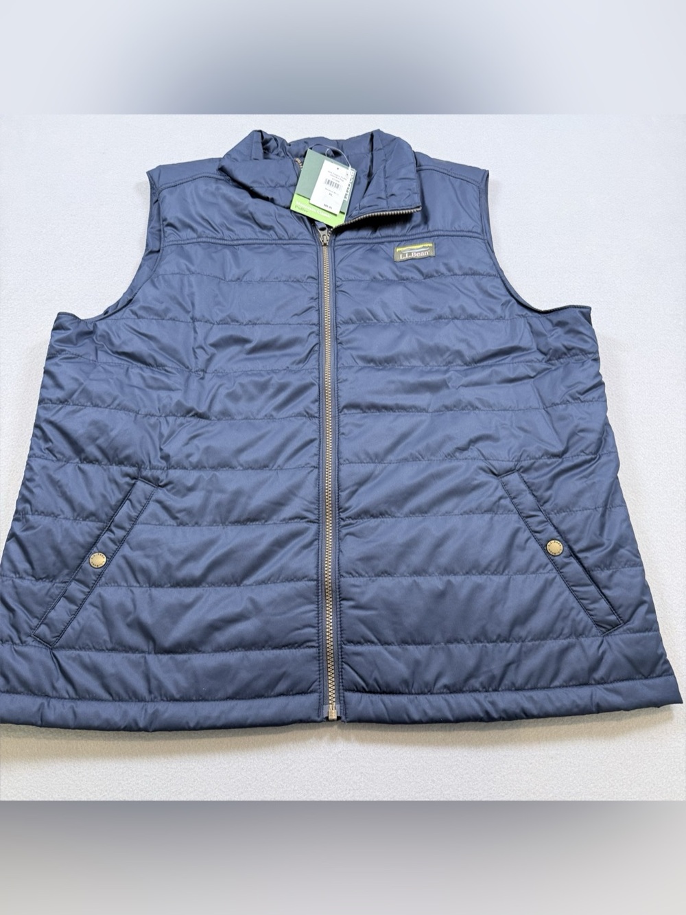 L.L.Bean Mountain Classic Puffer Vest Puffer Vest Blue XL NWT